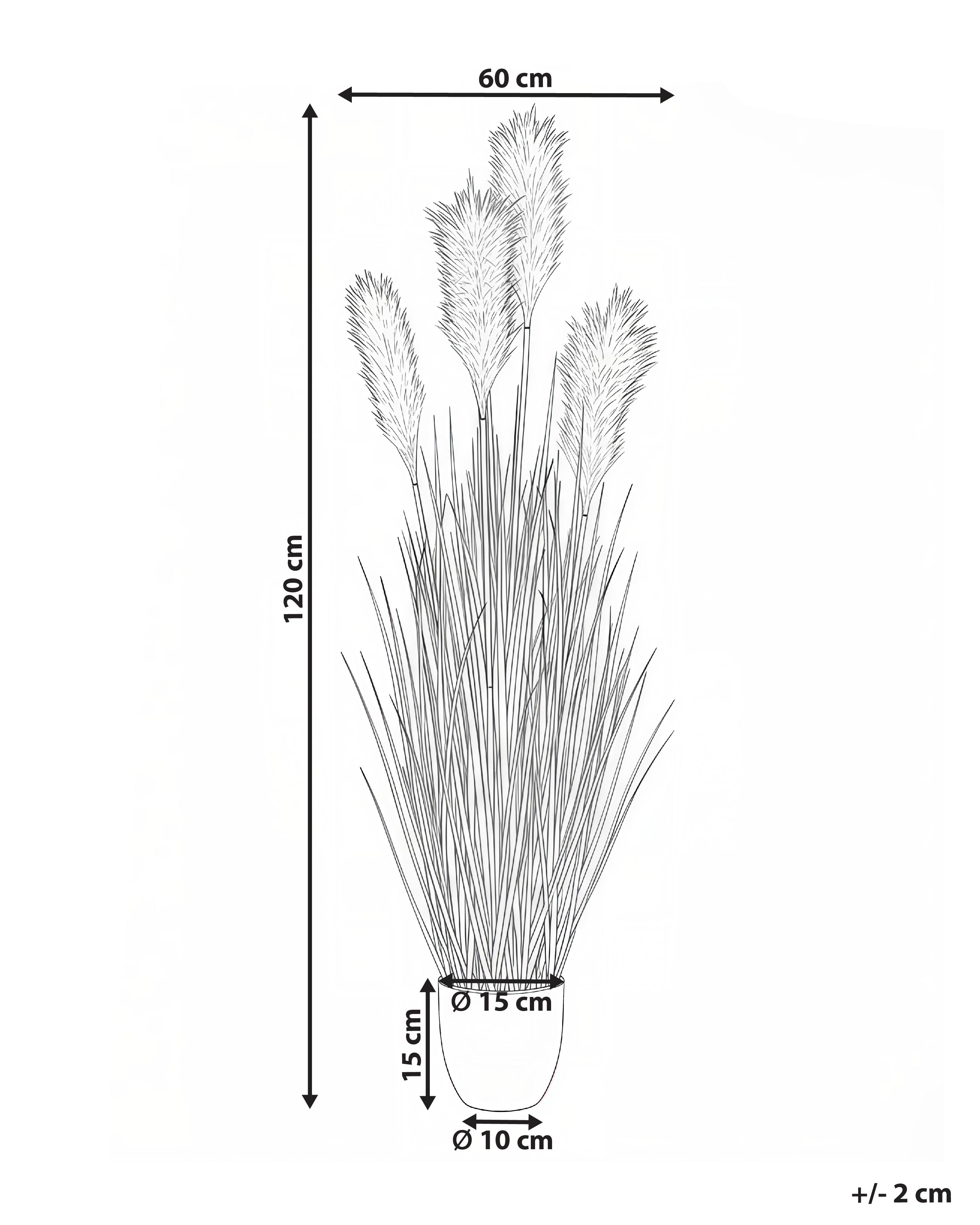 Kunstplant PAMPAS GRASS 120 cm Groen