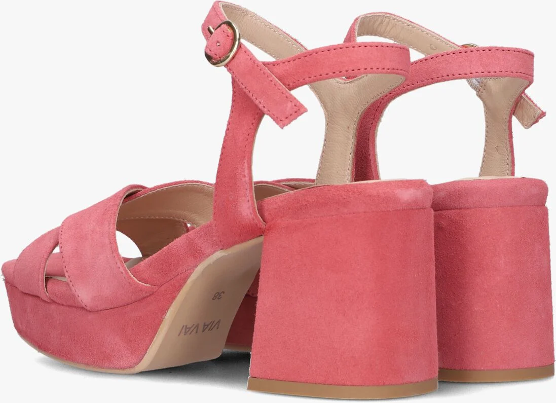 VIA VAI rode via vai sandalen cassia six