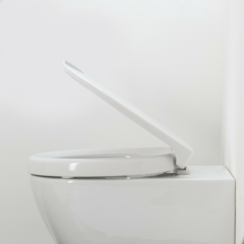 Tiger Toiletbril comfort care wit met deksel verhoogd