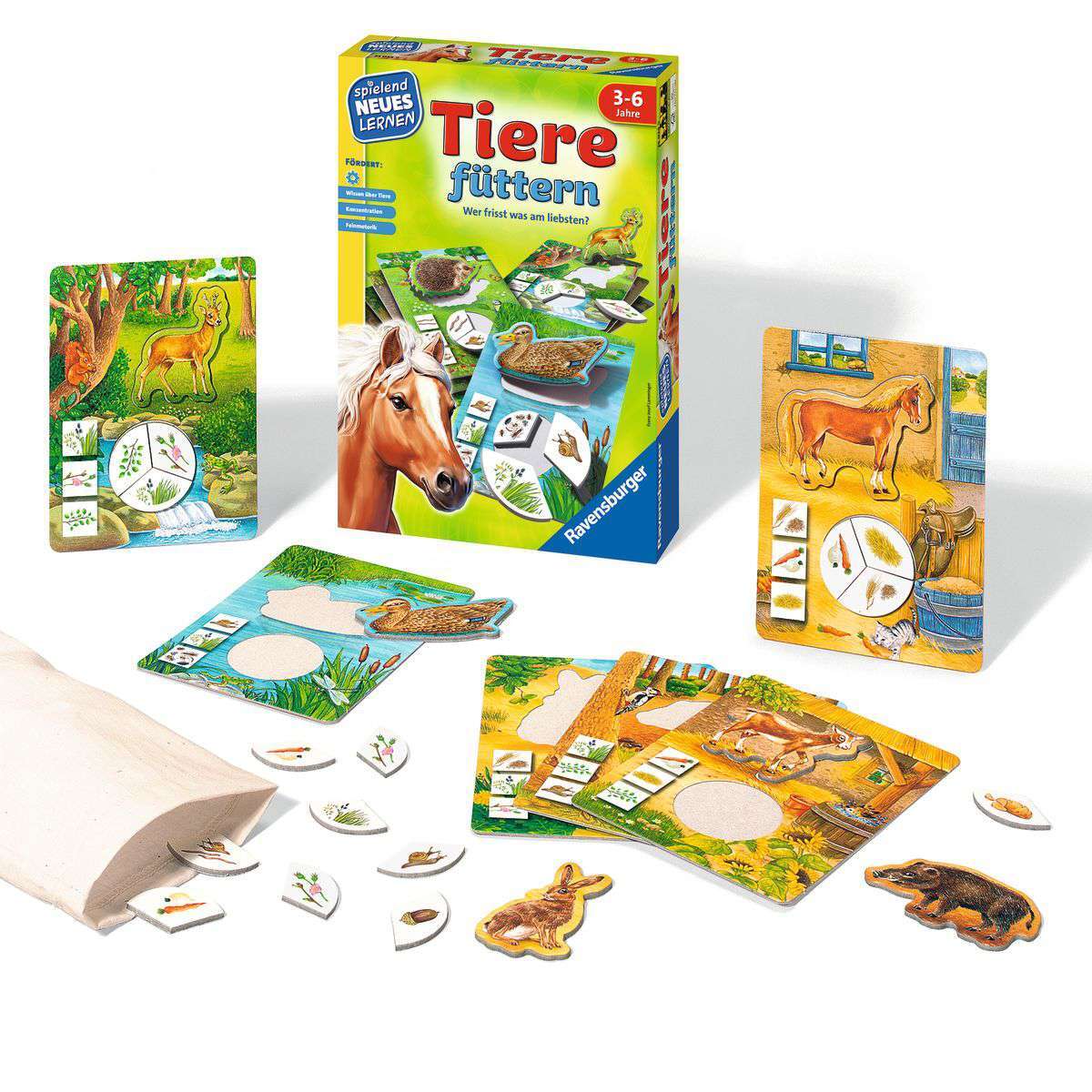 Ravensburger Spiel Tiere füttern