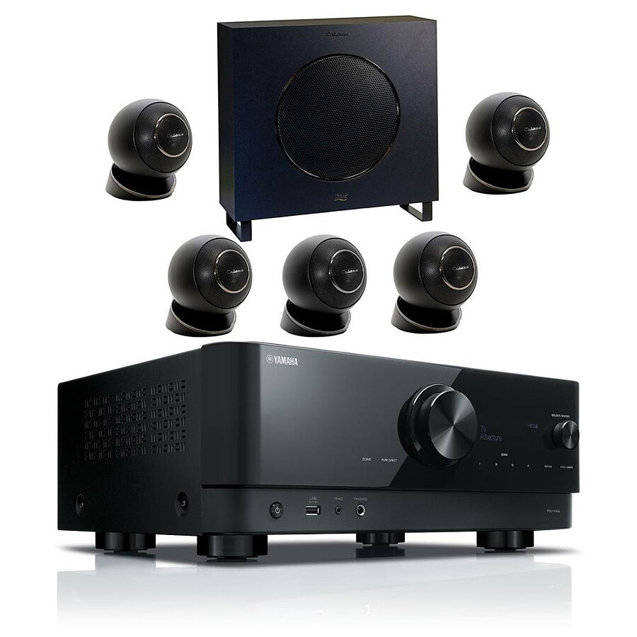 Yamaha RX-V4A Noir + Cabasse Eole 4 Noir