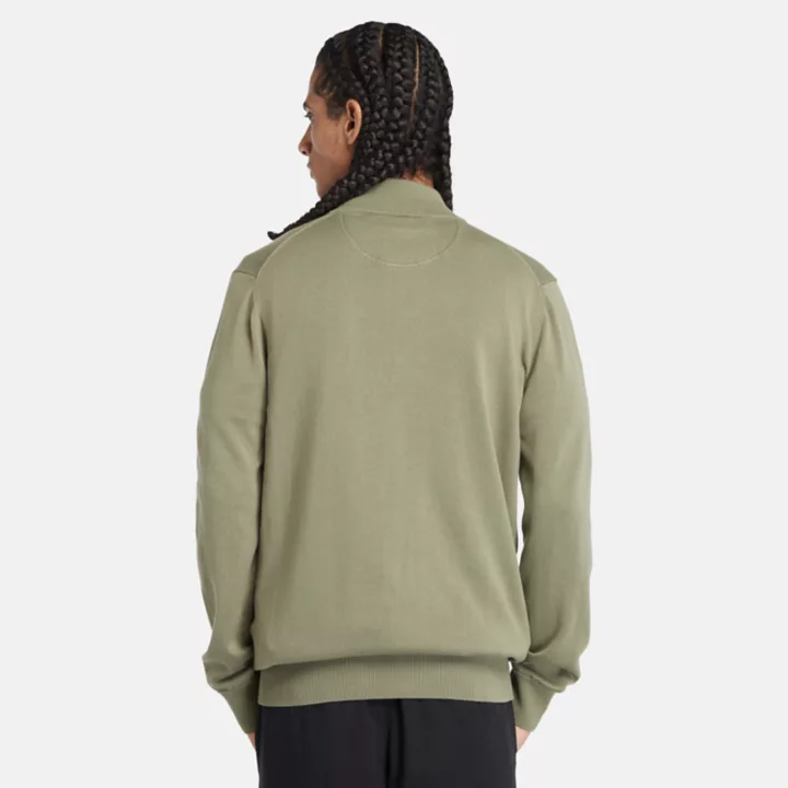 Pull Williams River pour homme en vert foncé