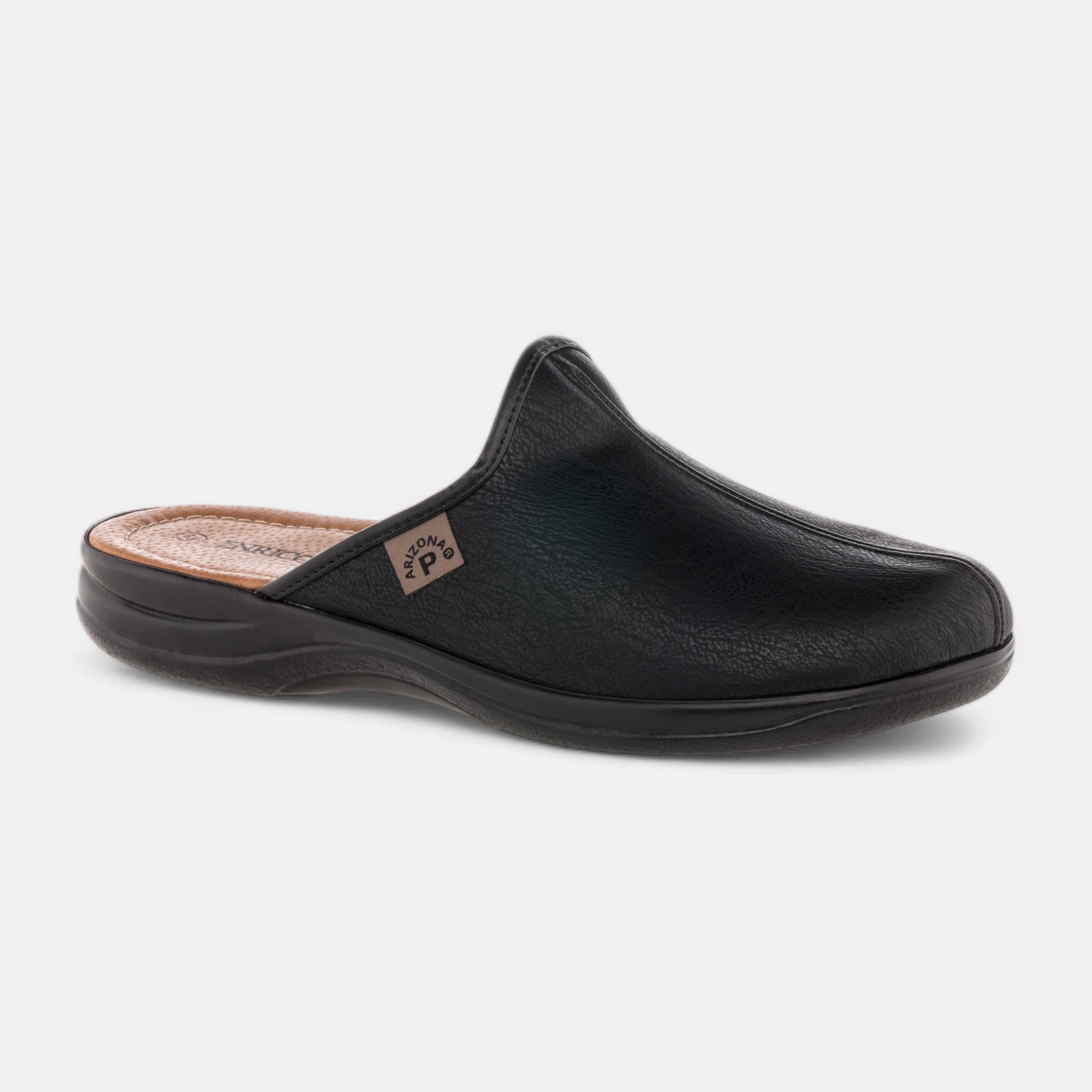 Pantoufles mules Homme marron