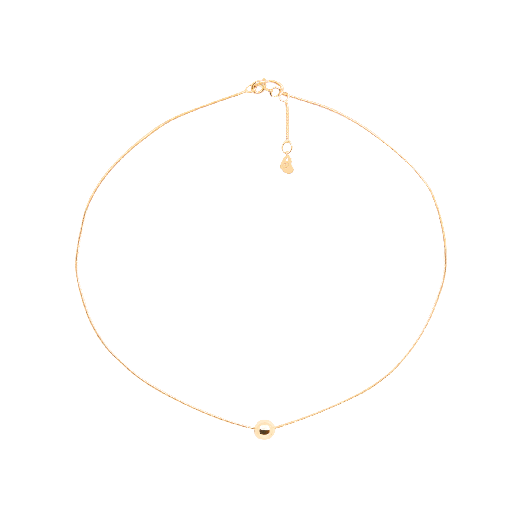 MINI LENNORA - Collier en laiton doré | Doré