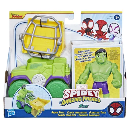 Hasbro Marvel Spidey and His Amazing Friends Hulk Smash Truck