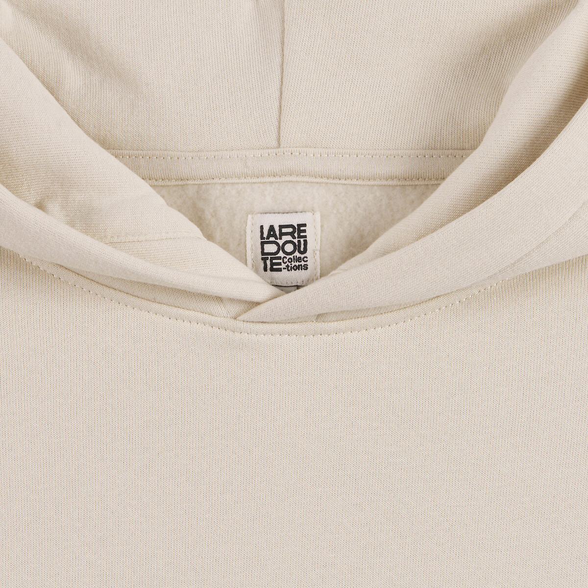 LA REDOUTE COLLECTIONS<br>Moletom com capuz em feltro