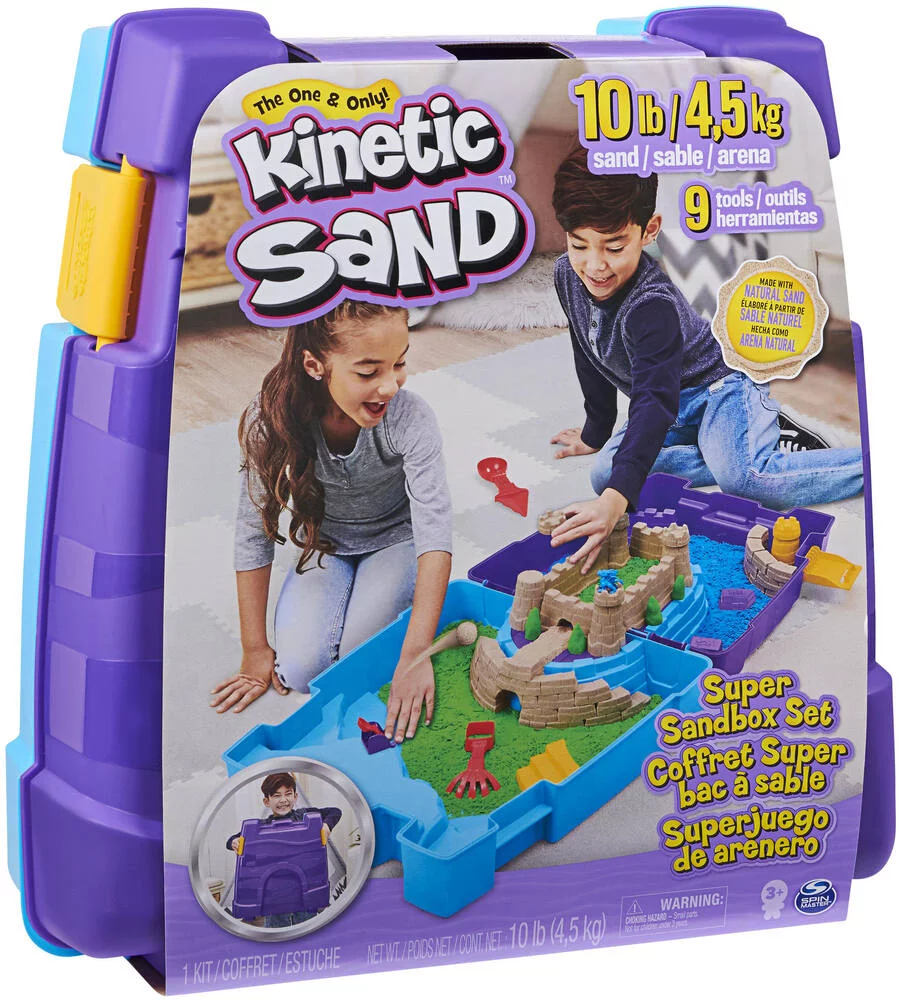 KINETIC SAND - COFFRET SUPER BAC A SABLE