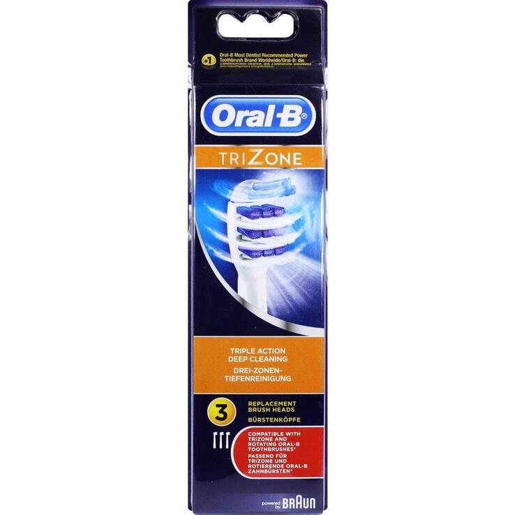 ORAL B Trizone Aufsteckbürsten 3er, 3 St