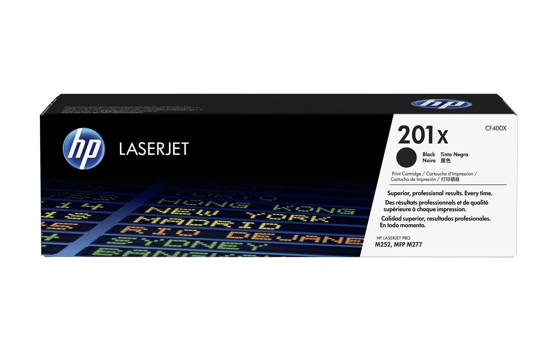 Toner Nr. 201X (CF400X) Black<br>Tonerkartusche