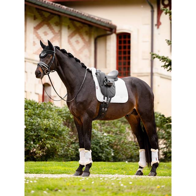 Zadeldek LeMieux Merino+ Half Lined Dressage Wit-wit