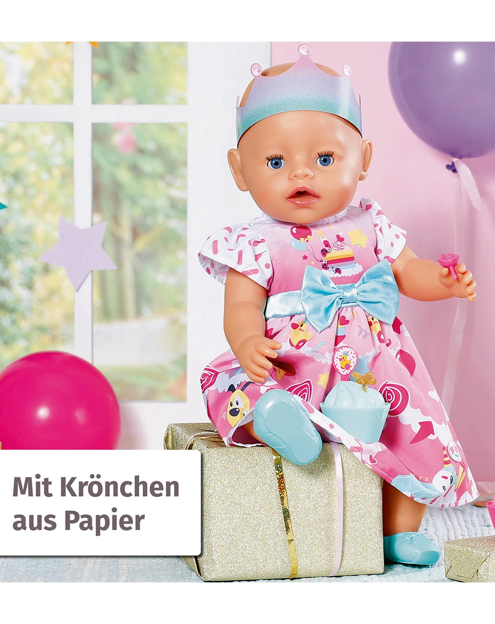 BABY born® Puppenset HAPPY BIRTHDAY in rosa