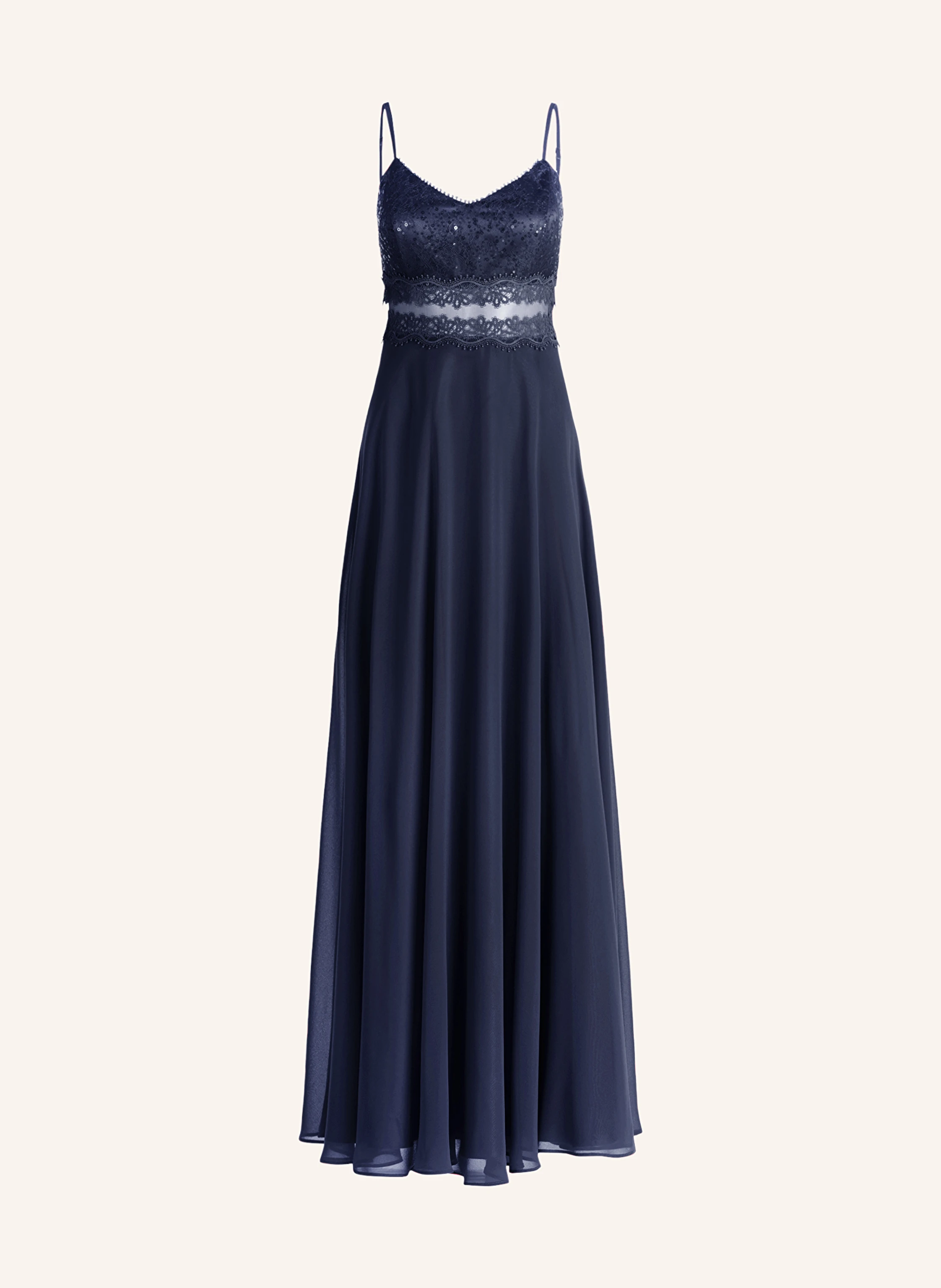 VM Vera Mont Abendkleid mit Spitze und Pailletten