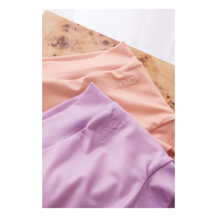 Ina Swim Slip de Bain Matière Recyclée Lumi  | Abricot