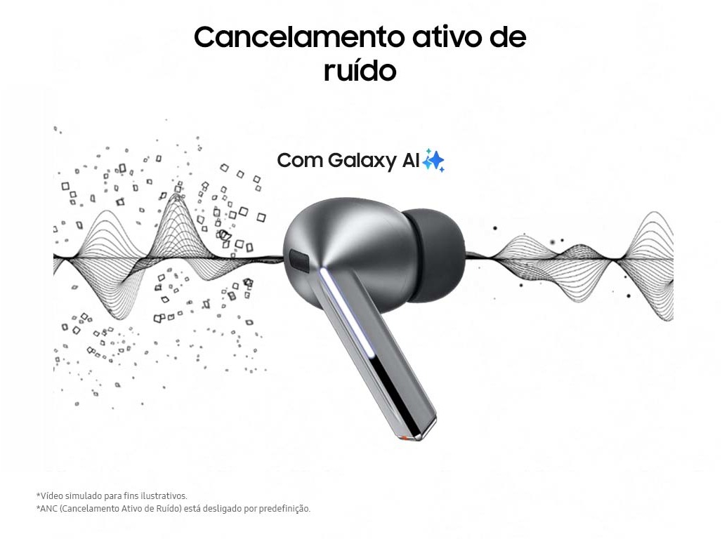 AURICULARES TRUE WIRELESS SAMSUNG BUDS3 PRO GRAFITE
