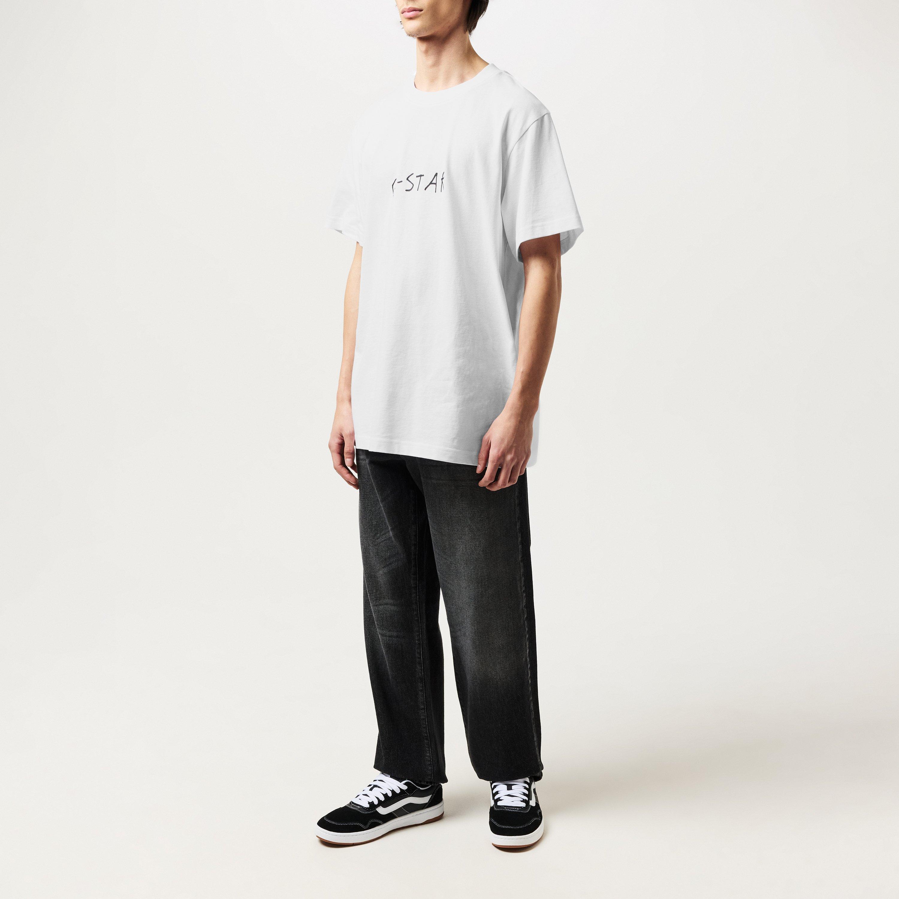 G Star Back Print T Shirt