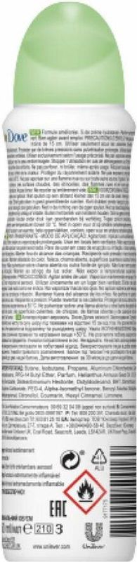 Dove - Go Fresh - Deodorant Spray - Komkommer - 150ml