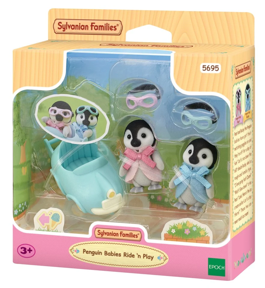 Sylvanian Families - Baby pingviner Cykel & Legesæt (5695)