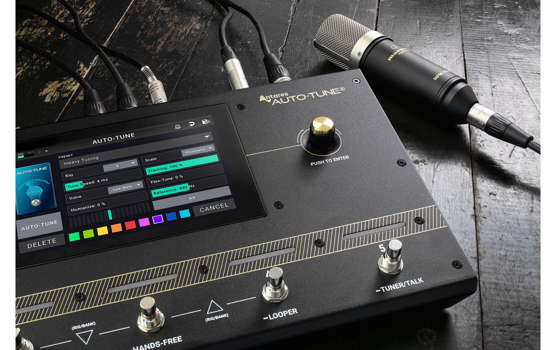 Effektgerät CORE<br>Perfekter Gitarren- und Gesangssound mit einem Tastendruck