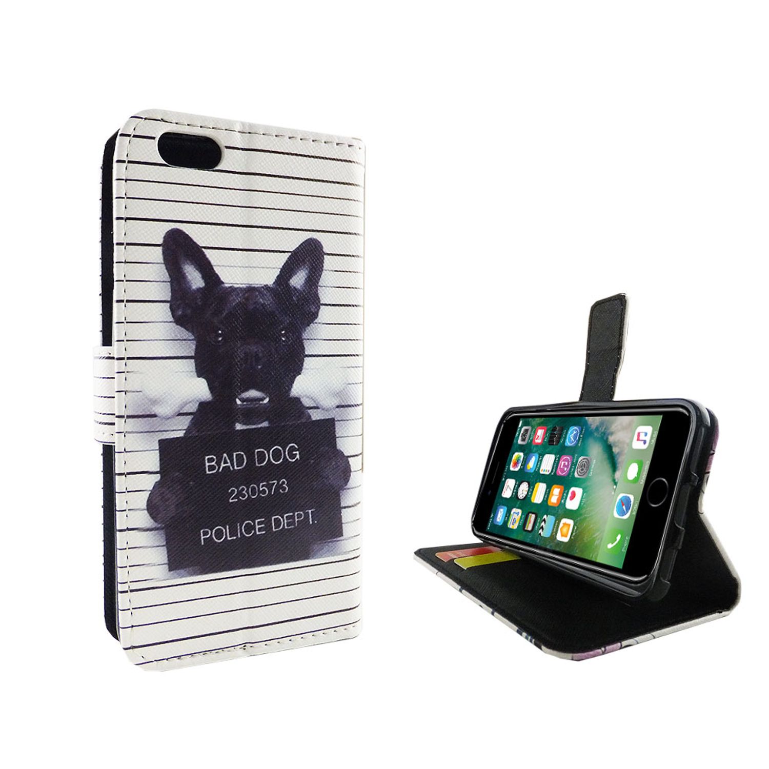 Hülle Handy Schutz für Apple iPhone 6 / 6s Case Cover Tasche Wallet Etui Bumper