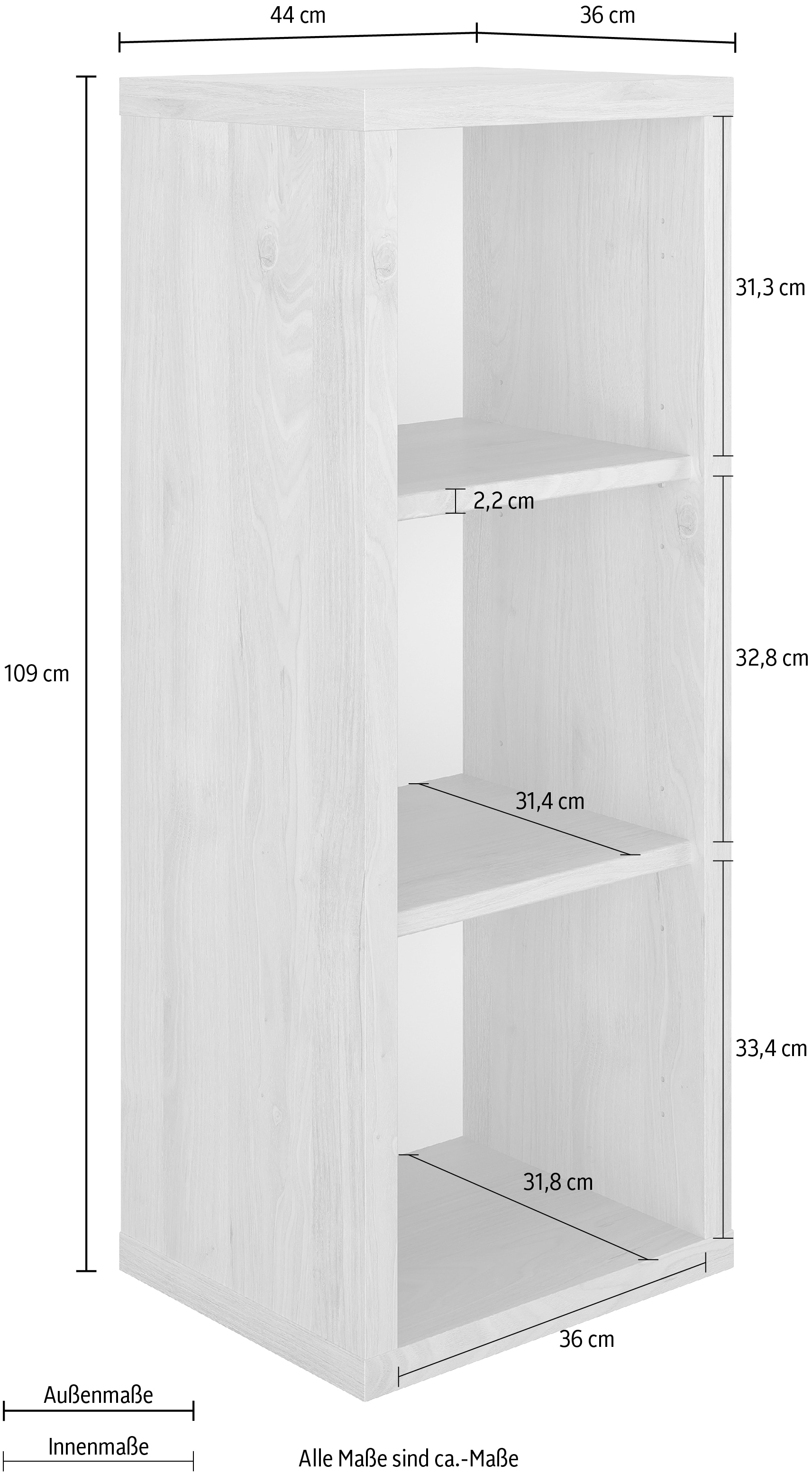 Gami Aktenregal »Elio« 1 Stk. tlg. Kollektion in edles Design