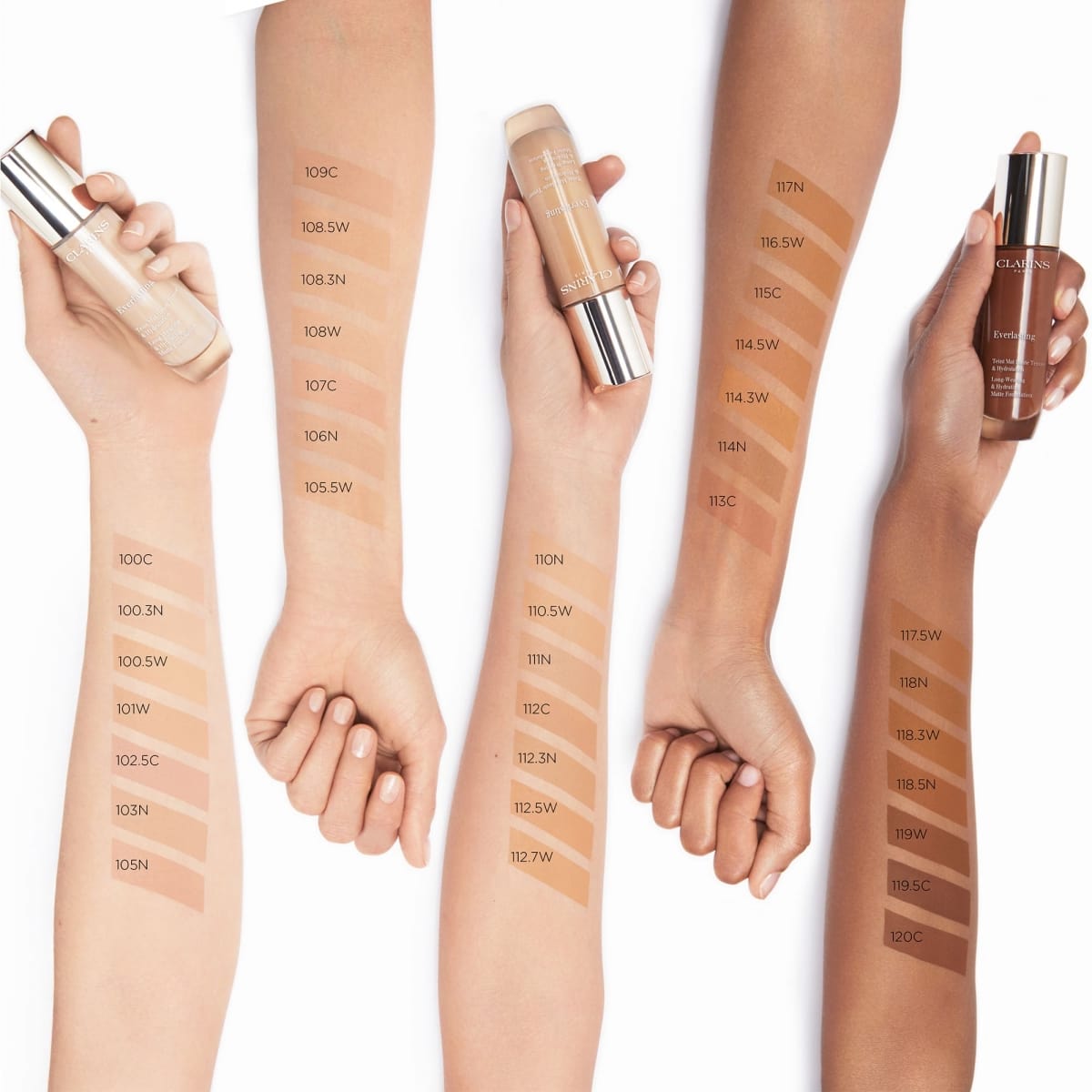 CLARINS Everlasting Teint Mat Haute Tenue &  Hydratation