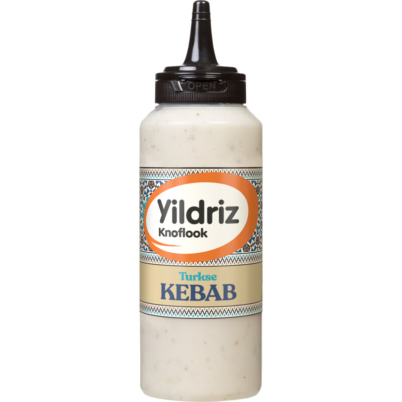 Yildriz Knoflook Turkse kebab