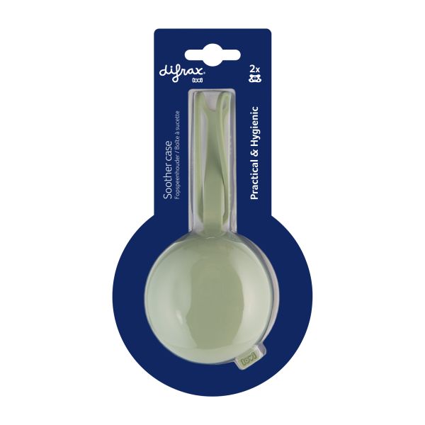 Difrax Siliconen Fopspeenhouder Pistachio