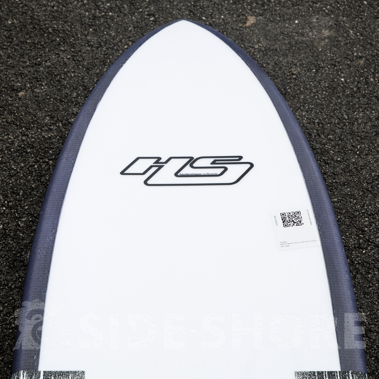 Haydenshapes White Noiz - FF - 5'11 x 19