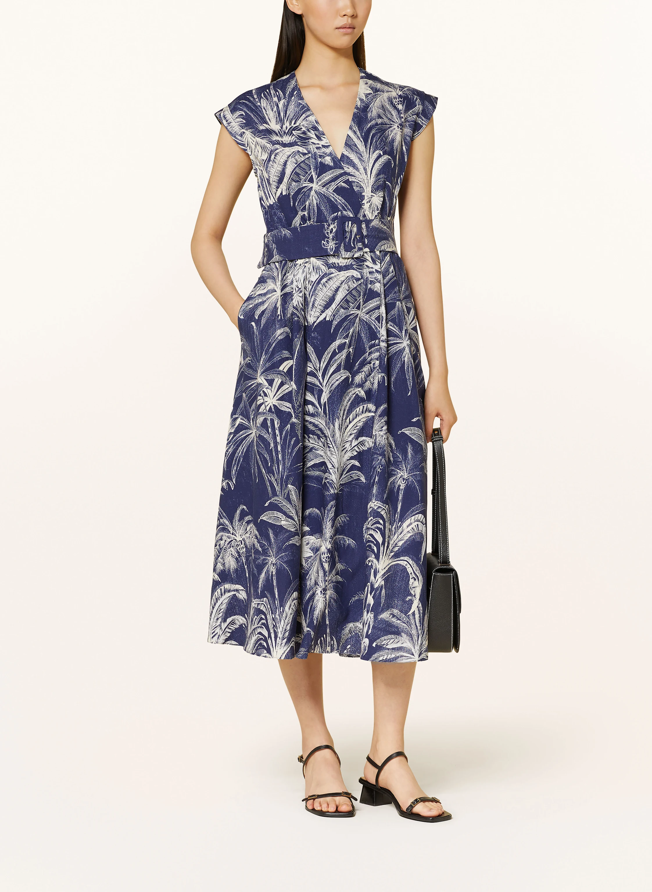 MARELLA Kleid mit Leinen