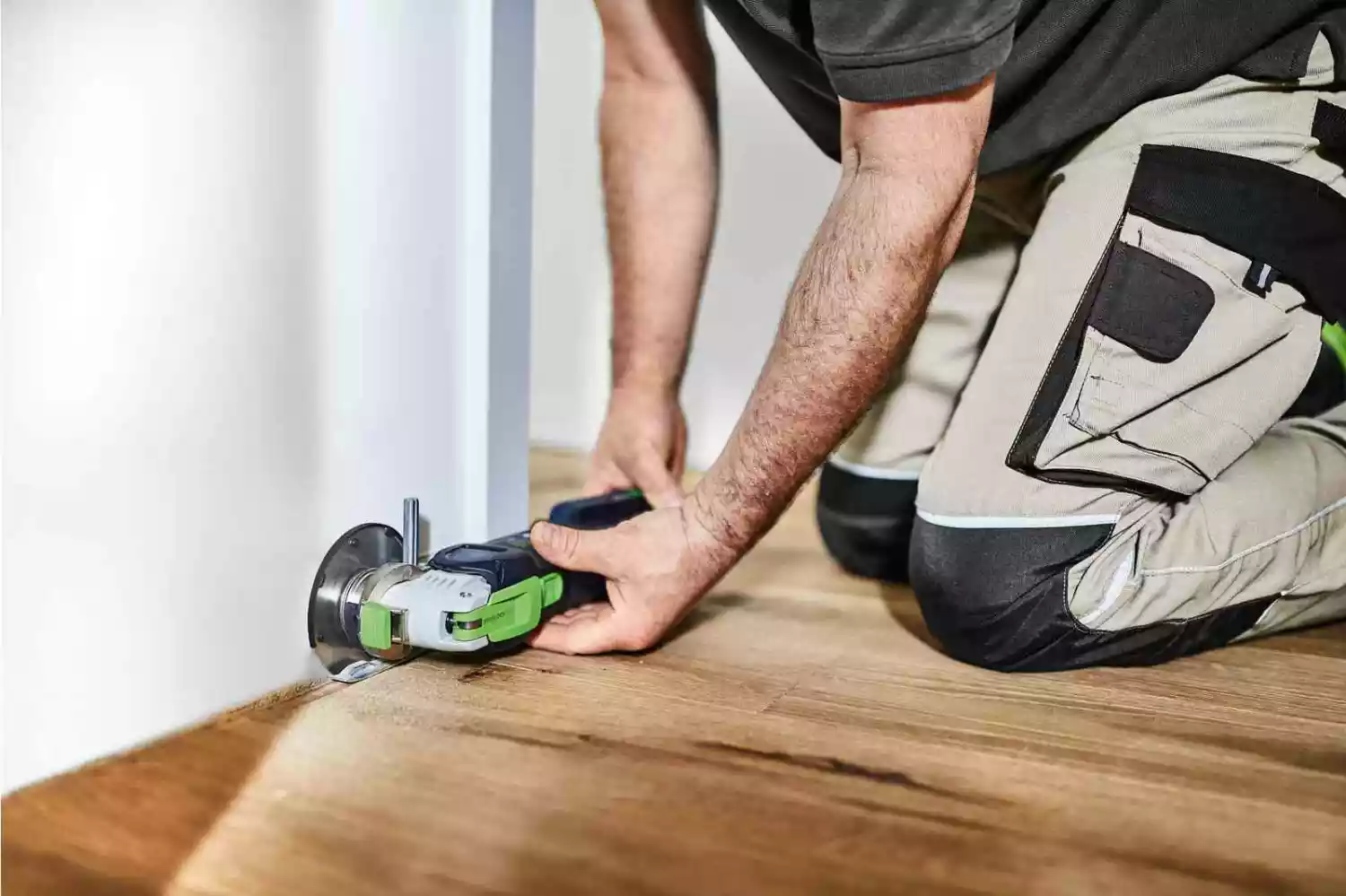 Festool VECTURO OSC 18 HPC4,0 EI-Plus 18V Li-Ion accu oscillerende set (1x 4,0Ah) in systainer - koolborstelloos