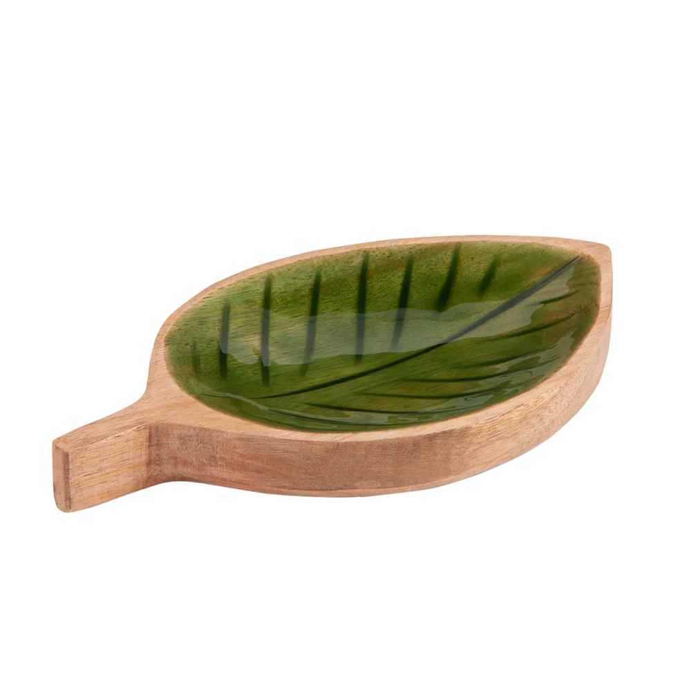 Planche feuille Tropical 20x11,5 cm Table passion
