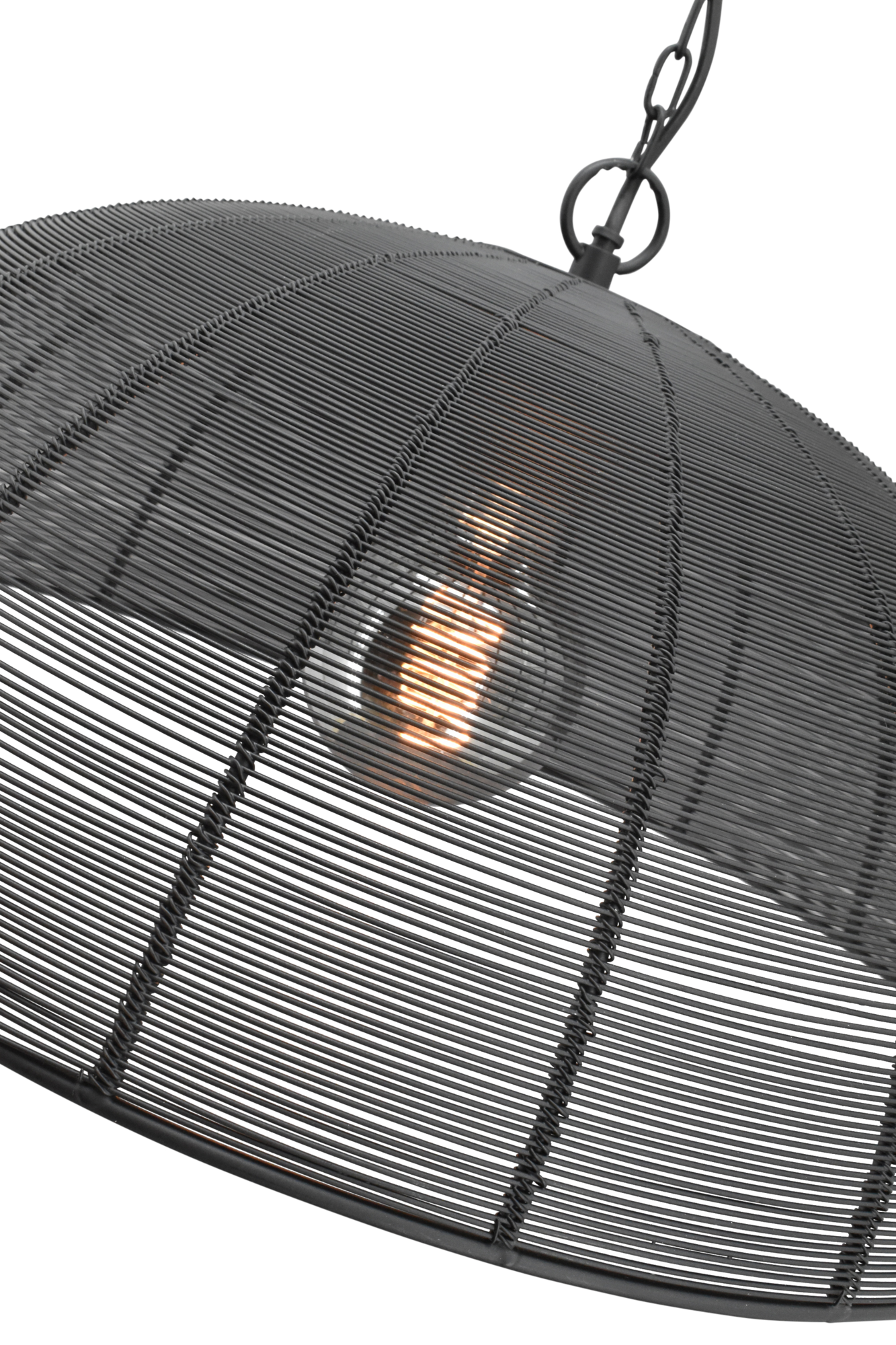 Hanglamp Brandon small black Ø 50 cm
