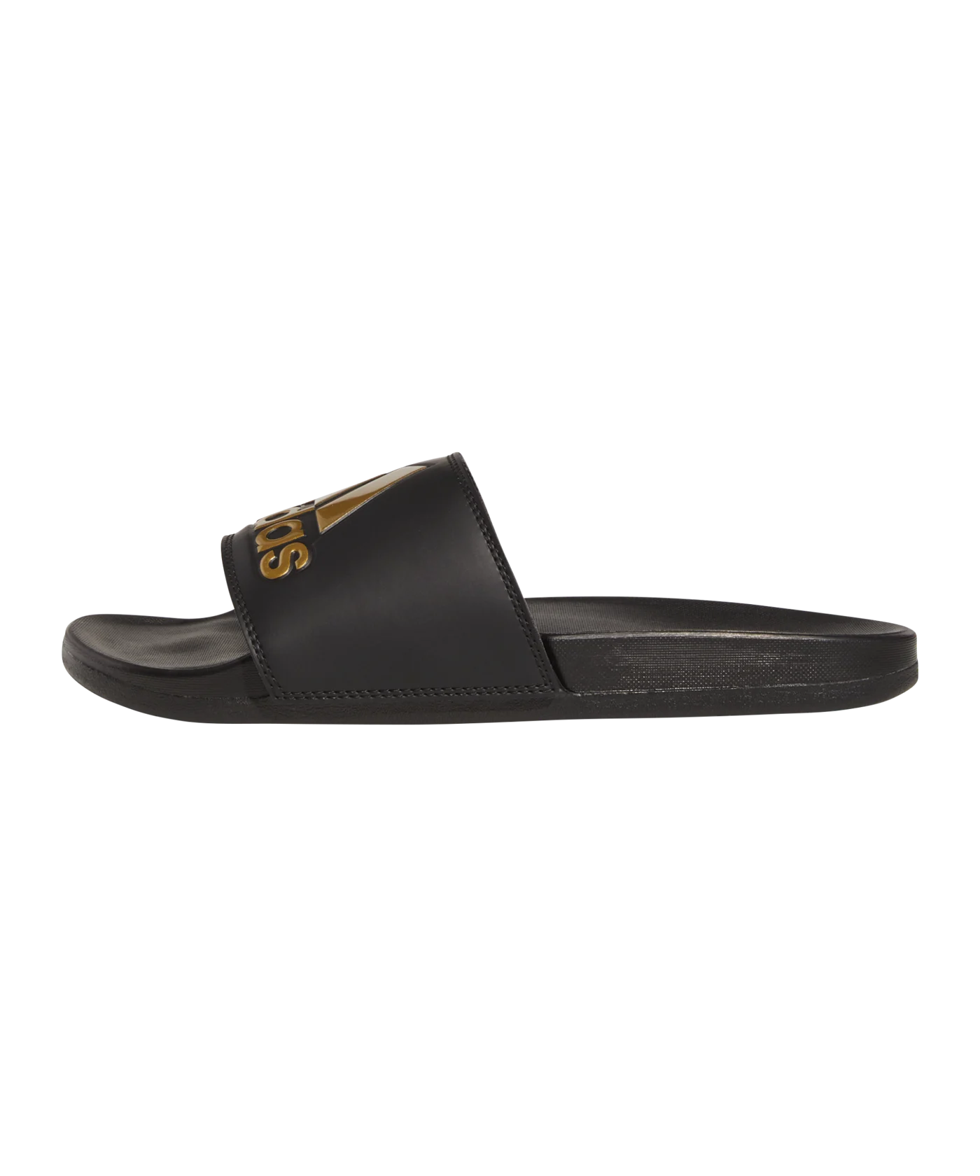 adidas Adilette Comfort Badelatsche Schwarz Gold