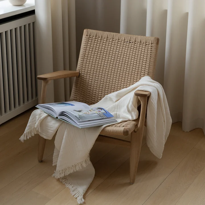 Elvang - Lavender Decke, 130 x 180 cm, braun