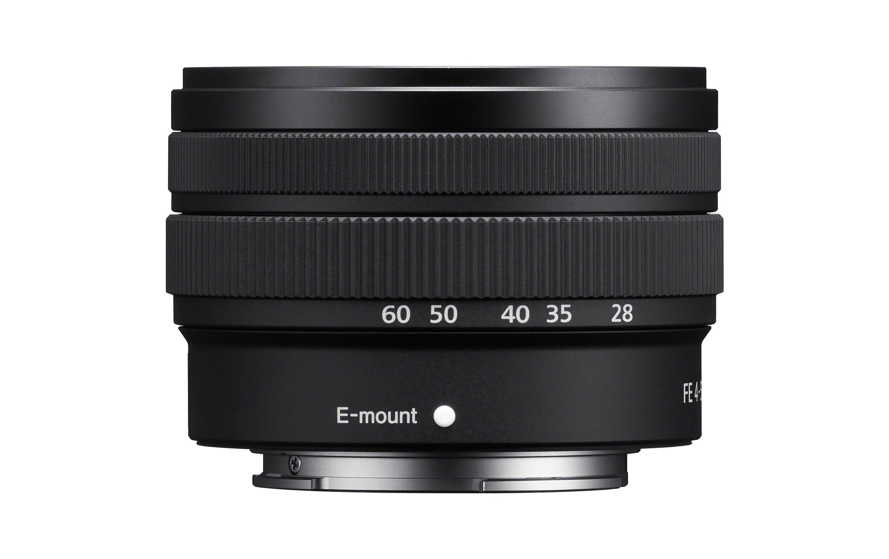 Zoomobjektiv FE 28-60mm F/4.0-5.6 Sony E-Mount<br>Kompaktes und leichtes Zoomobjektiv für Vollformatkameras