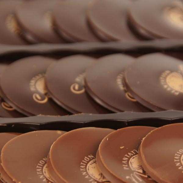 Nuancier de chocolats premiers crus de plantation Cluizel