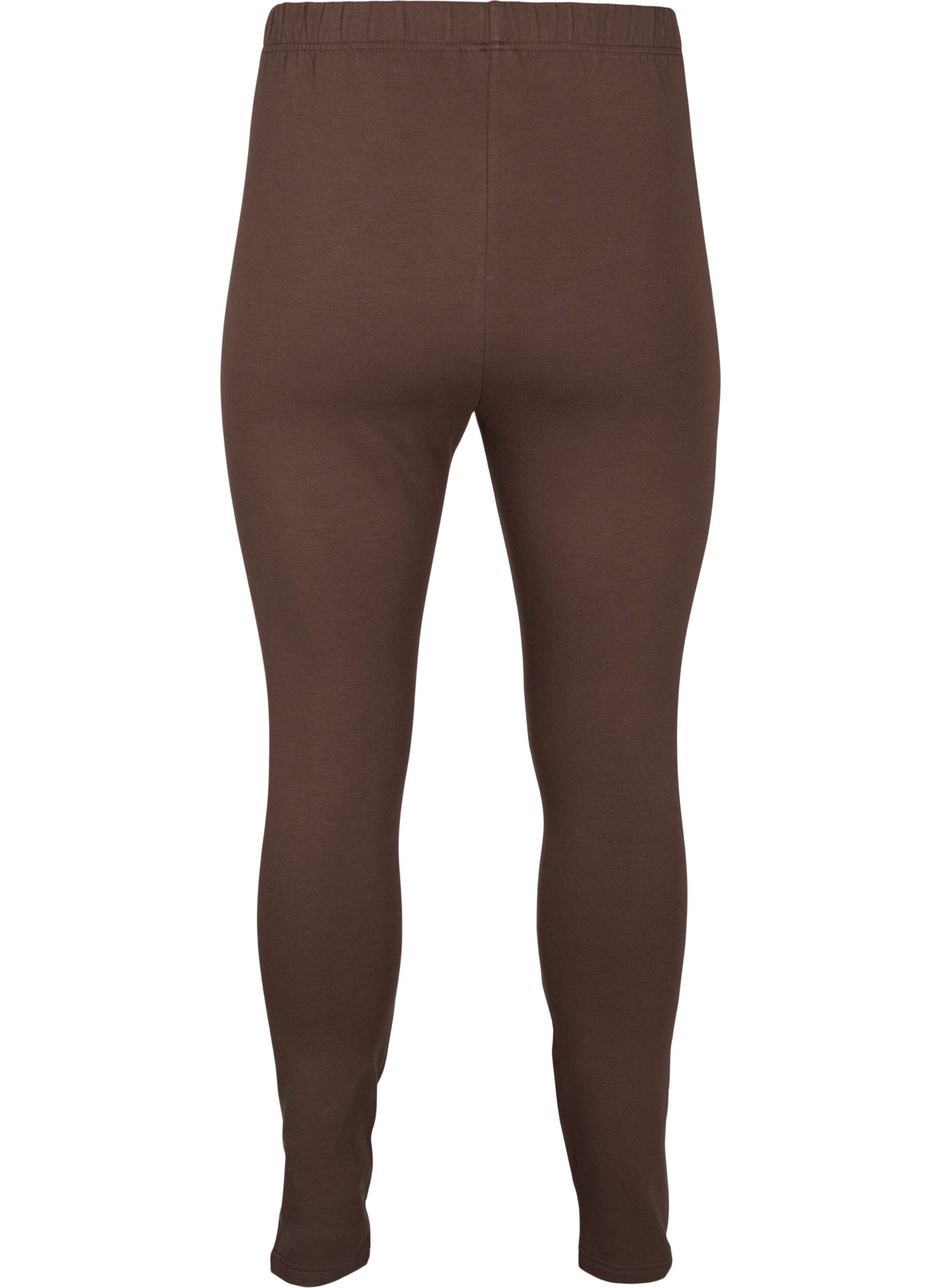 Leggings i bomuld med foer