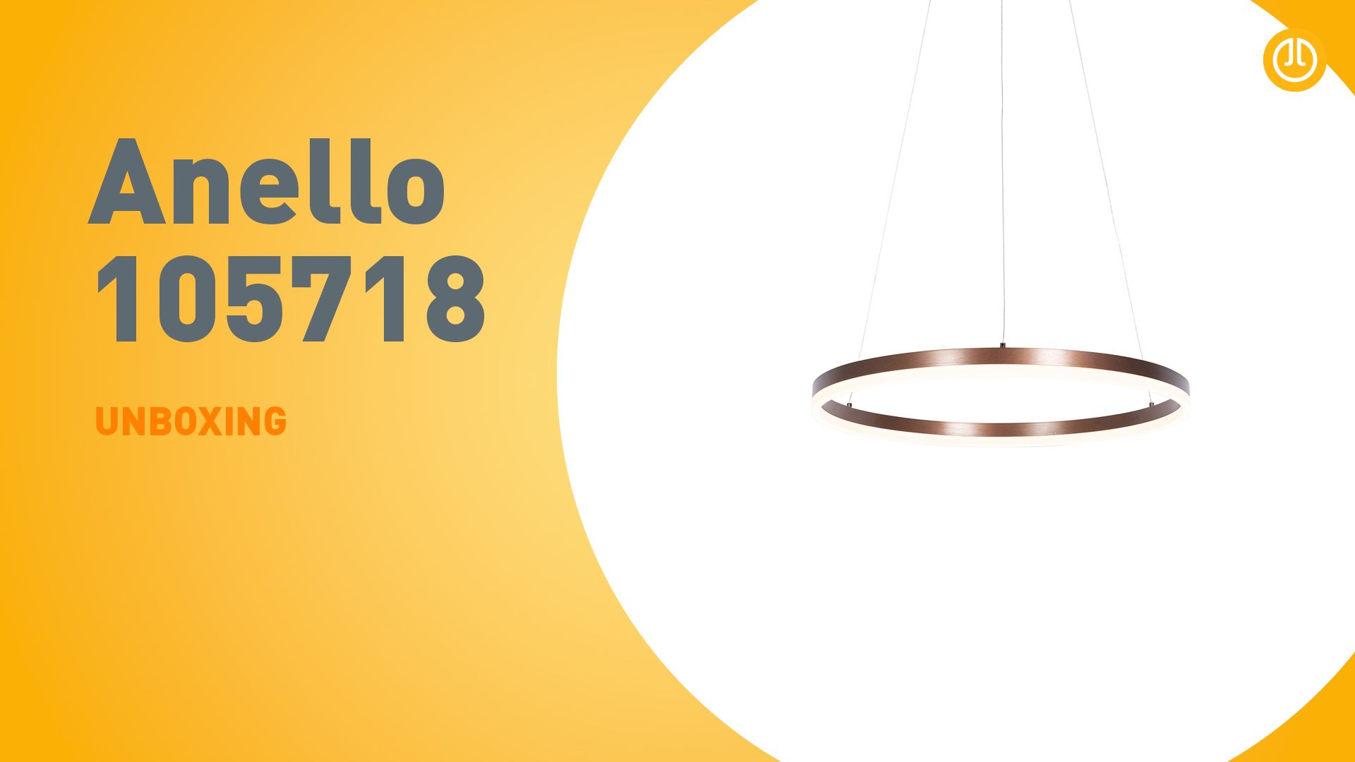 Hanglamp donkerbrons 60 cm incl. LED 3-staps dimbaar - Anello