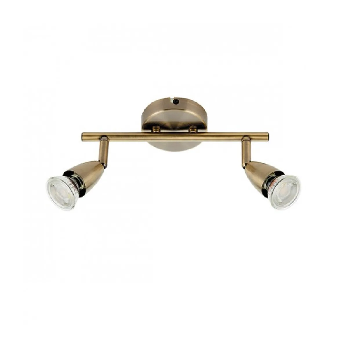 Endon Spot Amalfi 2 ampoules - Laiton antique