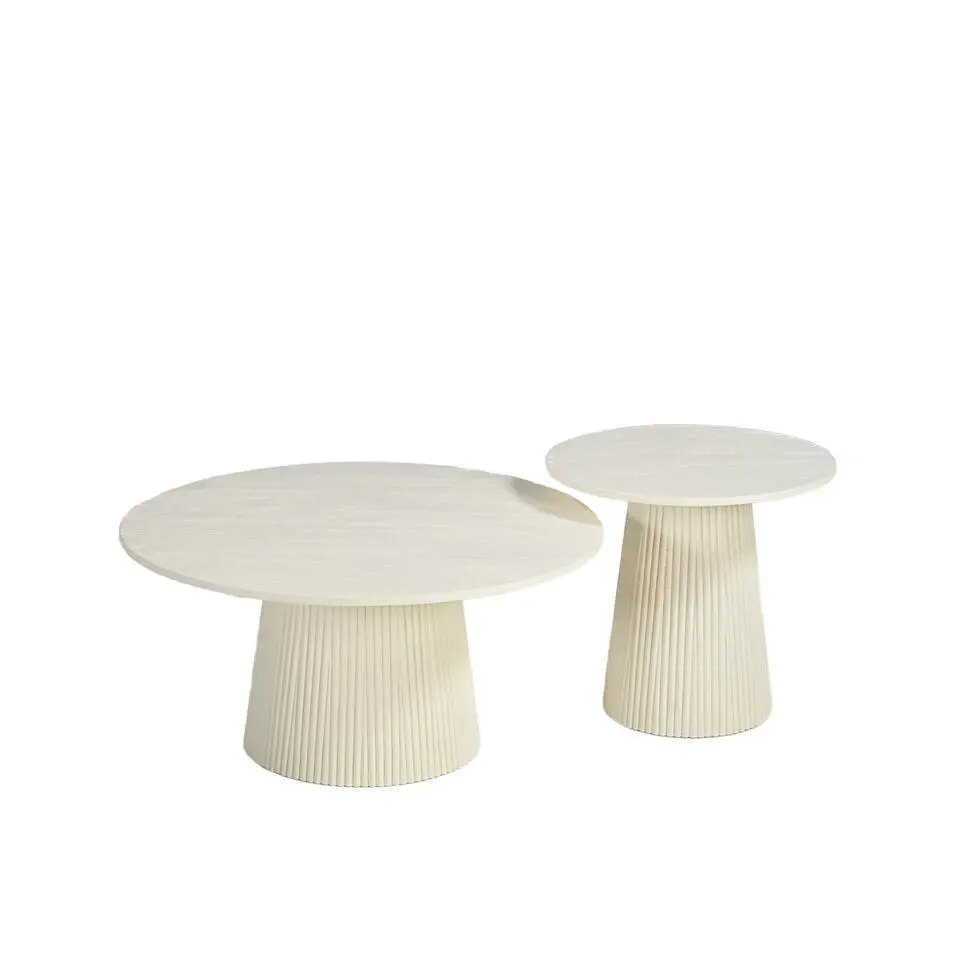 Livingfurn - Salontafel - Patrice 50cm - Beige