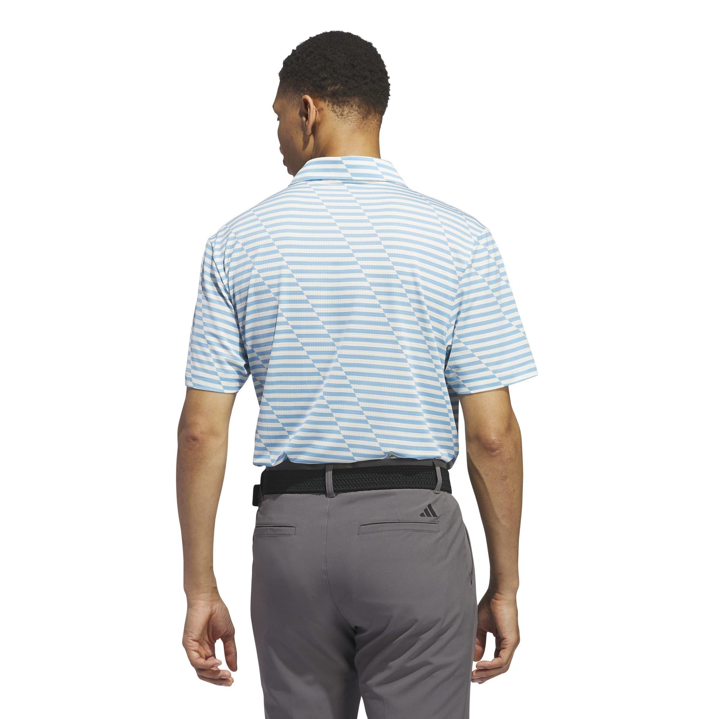 adidas Mesh Print Polo Shirt Mens