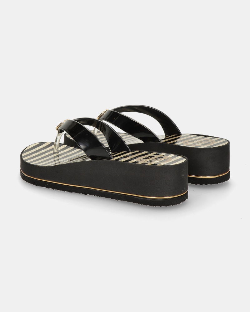 Guess Enzy Beach Slippers  - zwart
