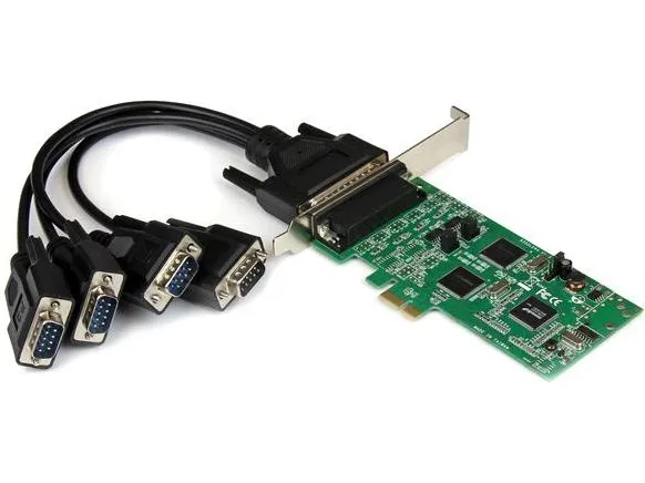 StarTech.com 4 Port PCI Express PCIe Serial Combo Card - Seriel adapter - PCIe - RS-232, RS-422, RS-485 - 4 porte - for P/N: BNDTB10GI, BNDTB210GSFP, BNDTB310GNDP, BNDTB410GSFP, BNDTB4M2E1, BNDTBUSB3142