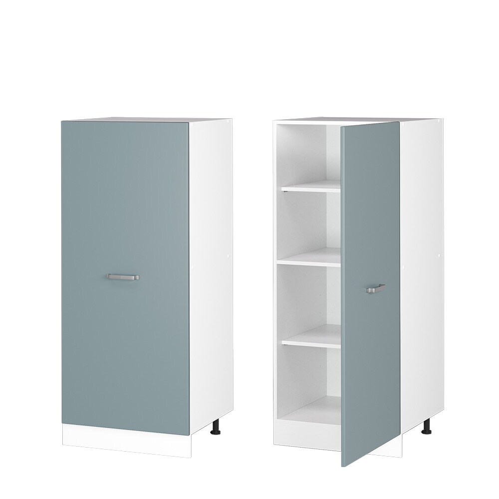 Vicco Vorratsschrank Küchenschrank R-Line Solid Weiß Blau Grau 60 cm modern große Tür