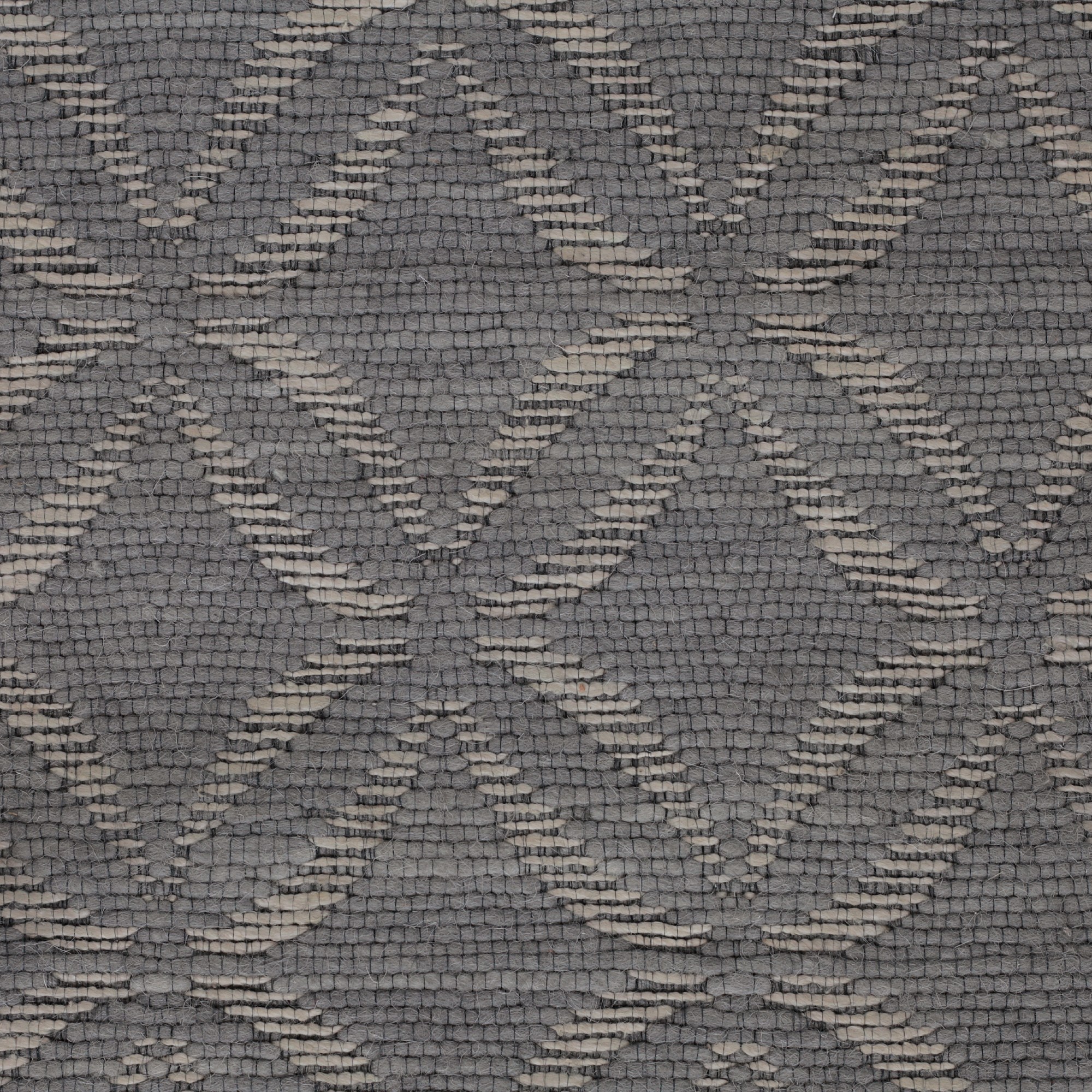 Teppich 'Kasi', handgewebt, grau, T 140 cm, B 200 cm von fischer's lagerhaus