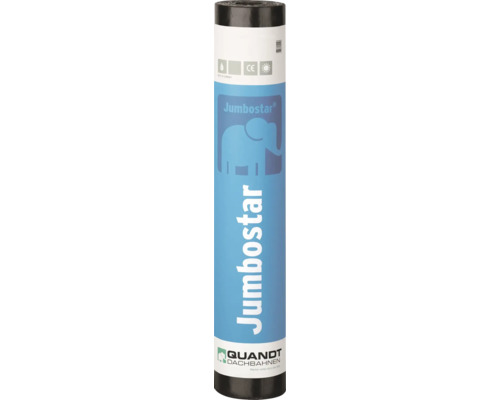 Quandt bitumen koud zelfklevende membraan Jumbostar® KSK spijkerrand 10 x 1 m rol = 10 m²
