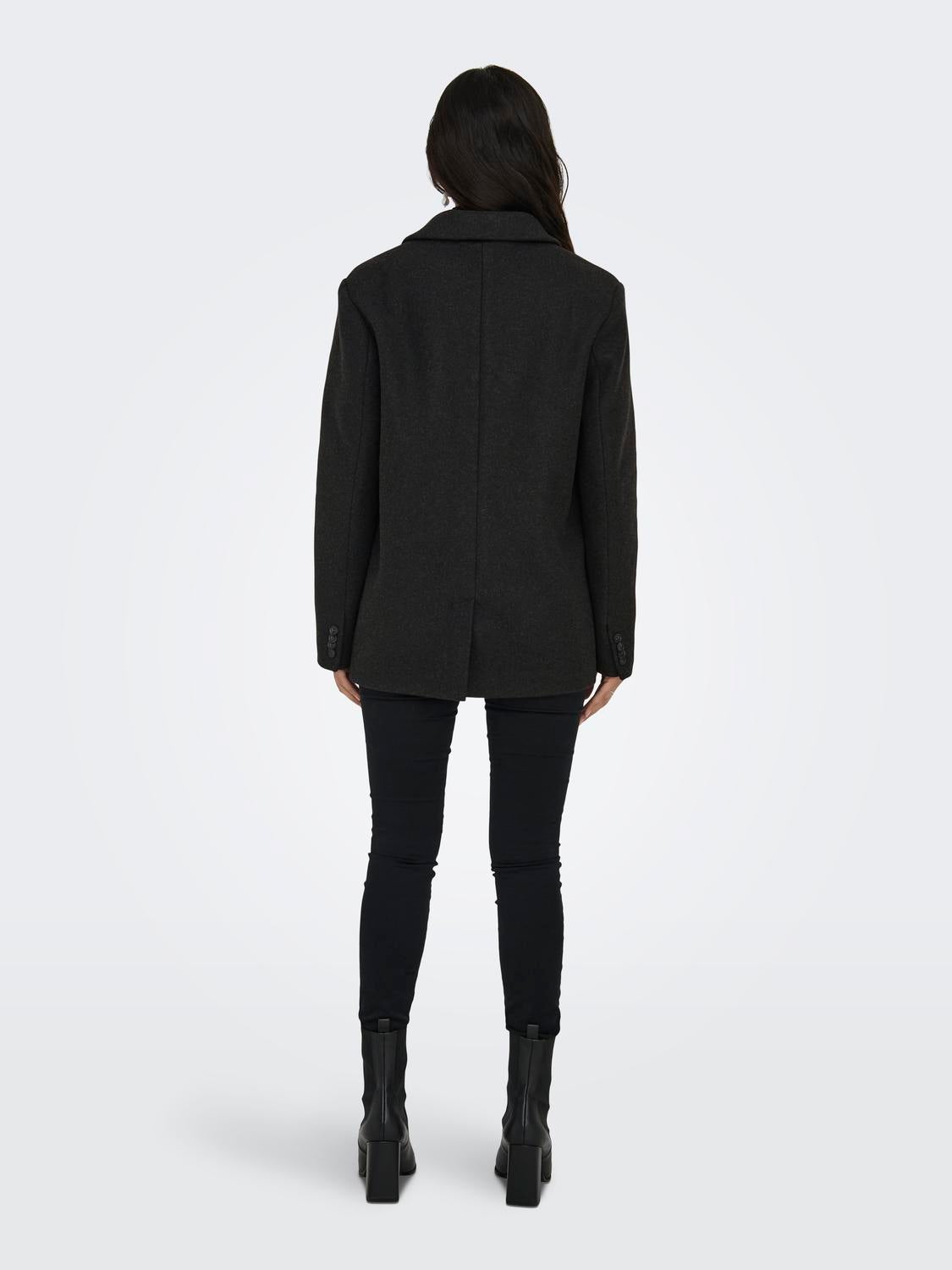 ONLWEMBLEY Blazer Dark Grey Melange
