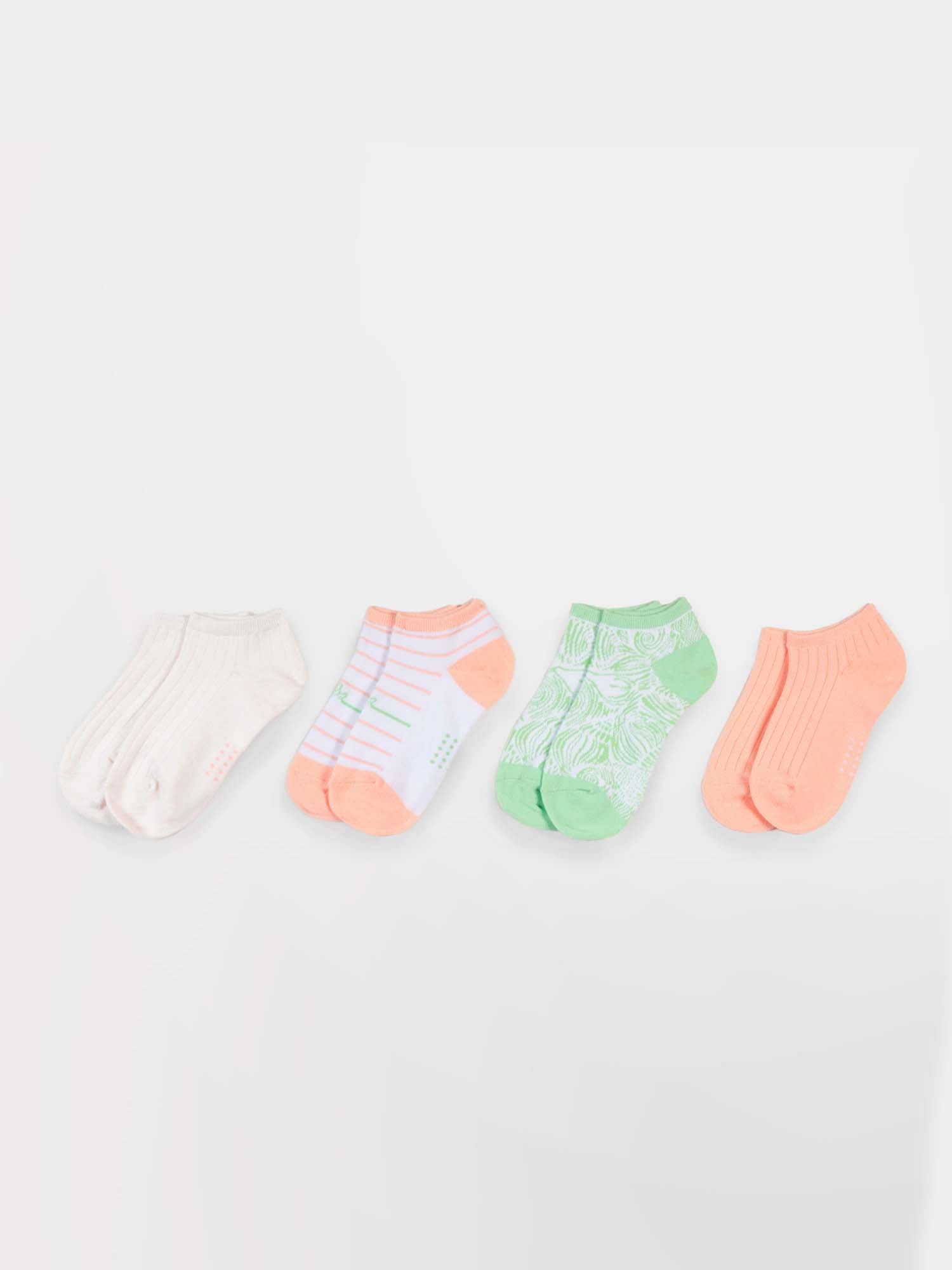 Chaussettes Courtes Femme Pack 4 Paires