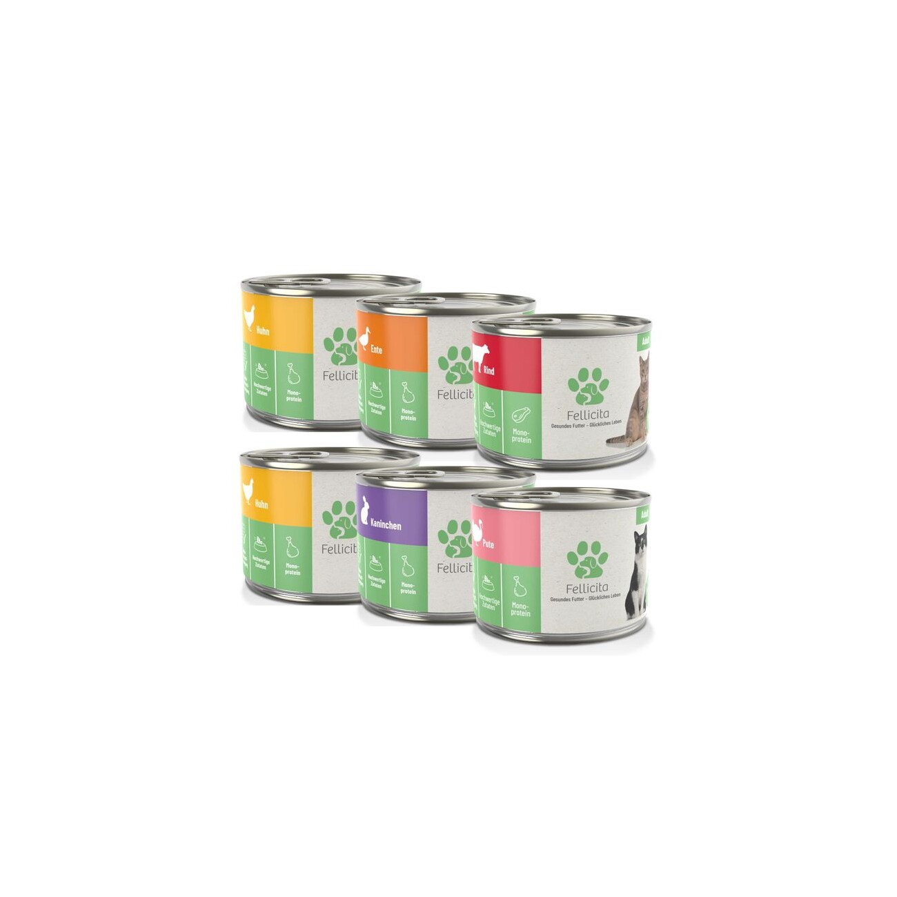 Fellicita Multipack Single Protein 6x200 g