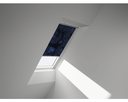 VELUX verduisterend rolgordijn Kids Universe handbediend frame wit DKL C02 4653SWL